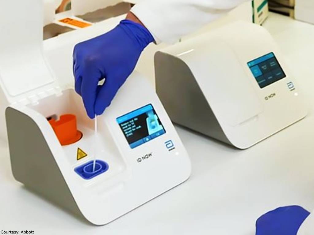 Abbott's new testing kits can detect coronavirus in five minutes ...
