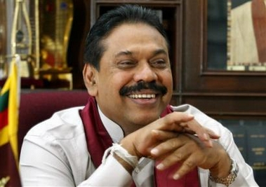 President Mahinda Rajapakse
