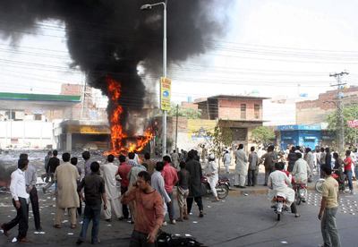 lahore protest