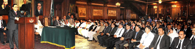 Zardari- Lawyers Delegation