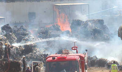 factory fire 400