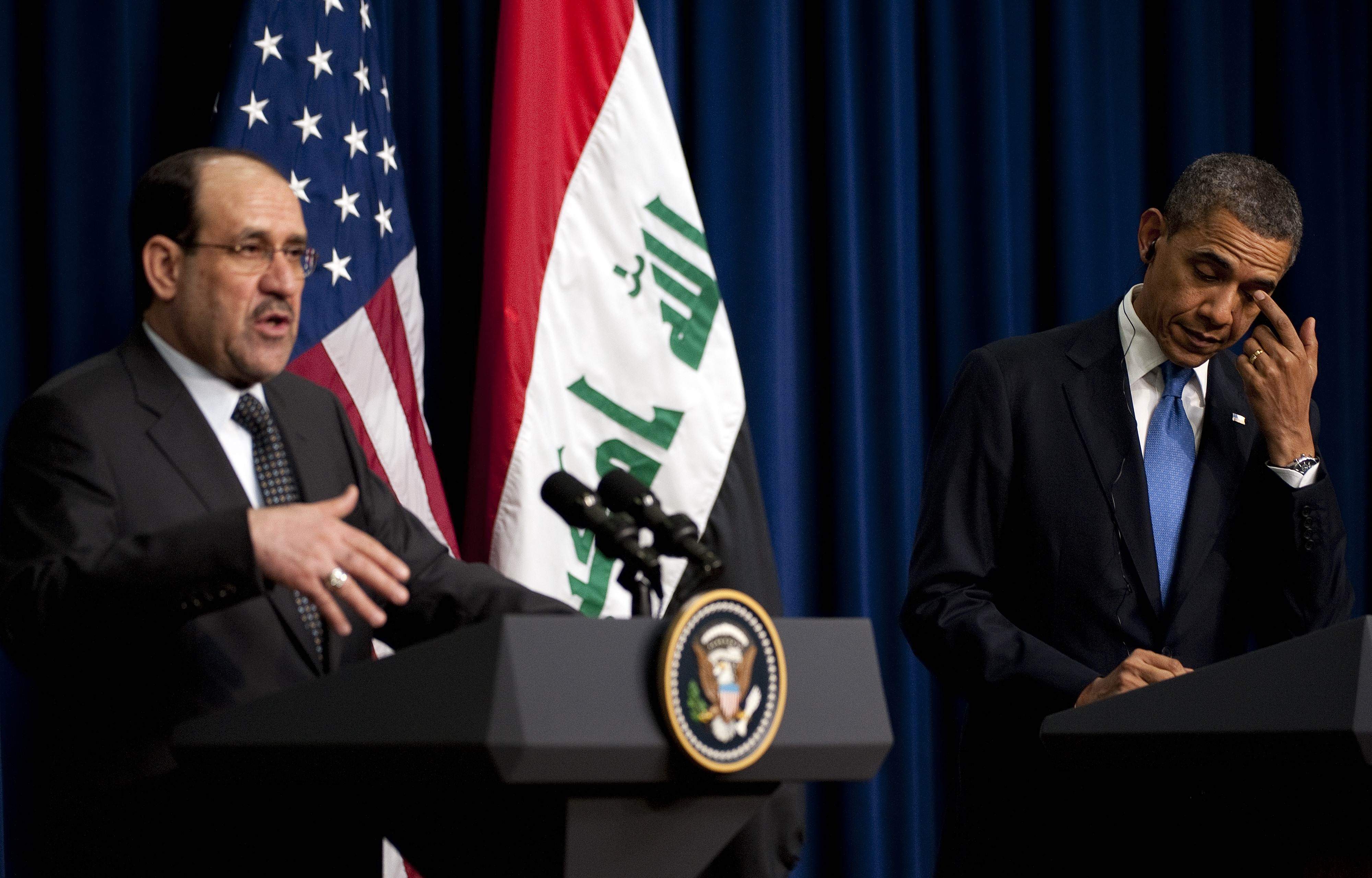 Obama-Nuri -Al- Maliki