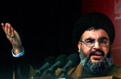 Hezbollah chief Hassan Nasrallah 