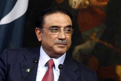President Asif Ali Zardari 