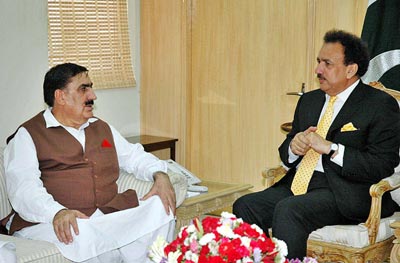 Rehman Malik, shahi Syed
