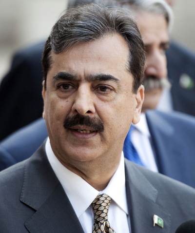 PM Yusuf Raza Gilani