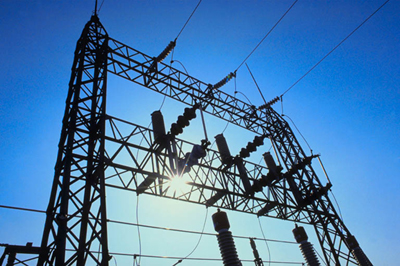 high tension wires