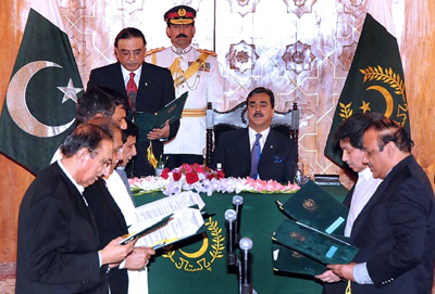 zardari oath