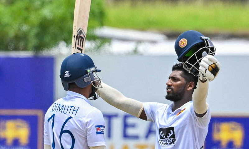 Karunaratne, Madushka hit tons as Sri Lanka pile on runs - Sports - Vimarsana News