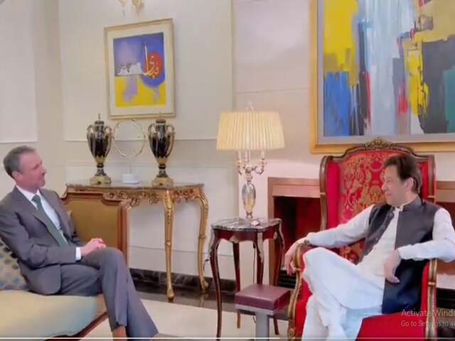 UK acting HC, IK discuss political situation - Pakistan - Vimarsana News