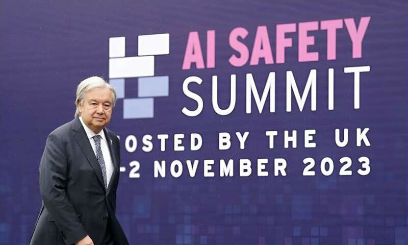 UN chief leads calls for &lsquo;united&rsquo; response to AI threats