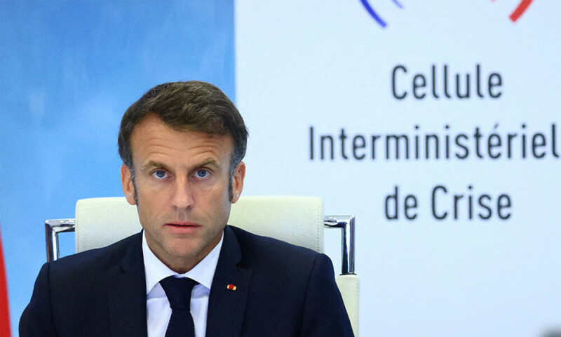 Macron urges Netanyahu to open Gaza crossing