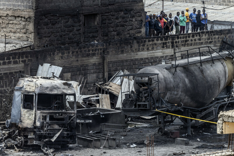 Three dead, 280 injured in huge Kenya blaze