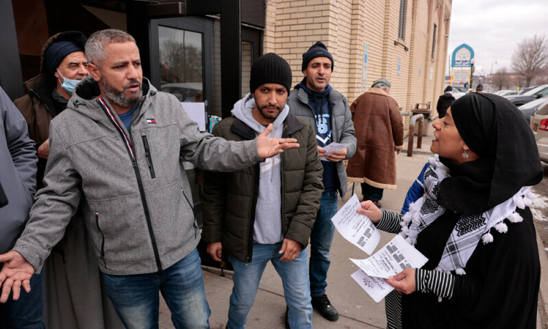 In Michigan, Arab American voters vow to &lsquo;punish&rsquo; Biden