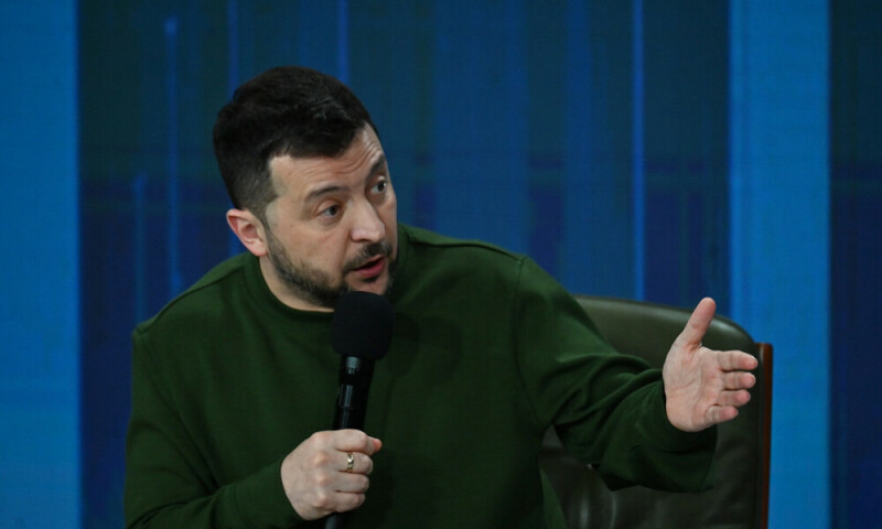 Zelensky says Trump siding with Putin on Ukraine aid