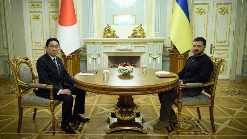 Japan and Ukraine start talks on investment treaty, PM says