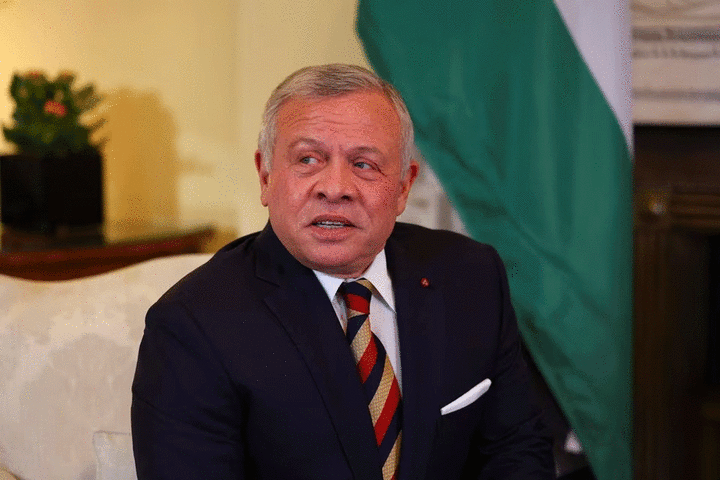 Jordan king warns of continuing Gaza war during Ramadan