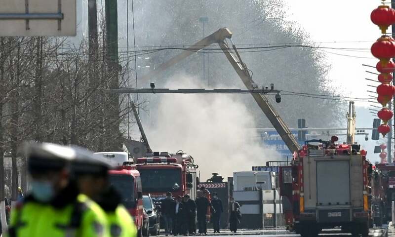 Huge blast kills two, injures 26 in northern China