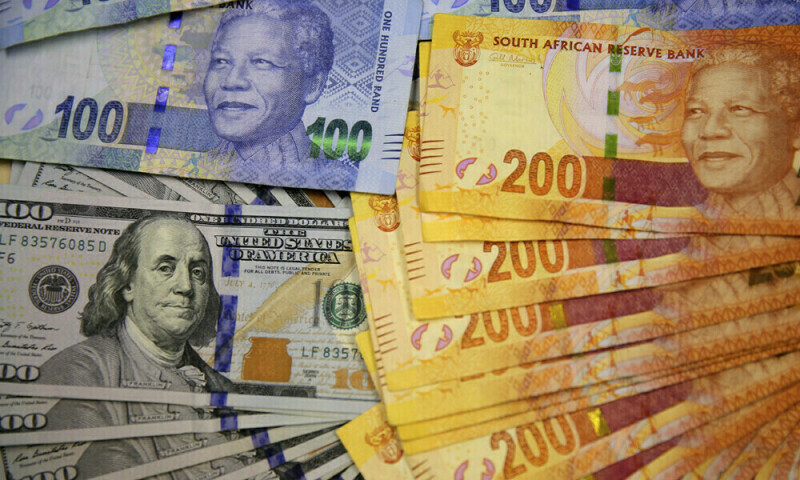 South Africa’s rand and stocks slip as lower commodity prices weigh
