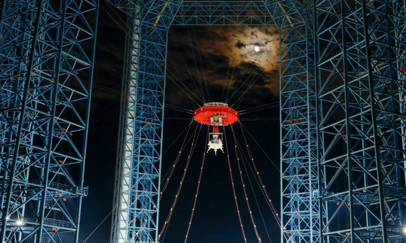 China's Lunar Lander Test