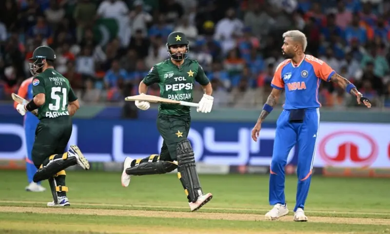 Asia Cup 2025: Shaheen’s late fireworks lift Pakistan to 127 against India
