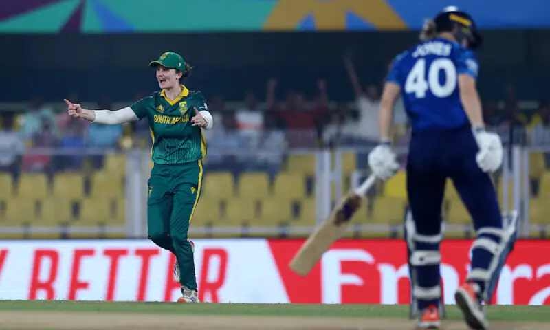 Cricket South Africa humble England to reach World Cup final after Wolvaardt and Kapp heroics