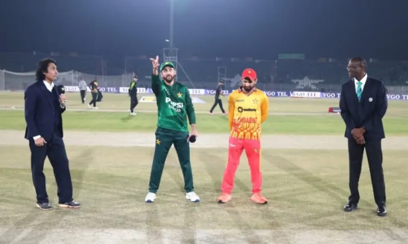 T20 Tri-Series: Pakistan win toss, elect to bat against Zimbabwe