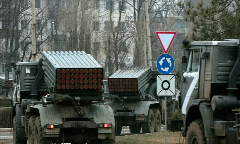 Russia downs 93 Ukrainian drones, defence ministry says