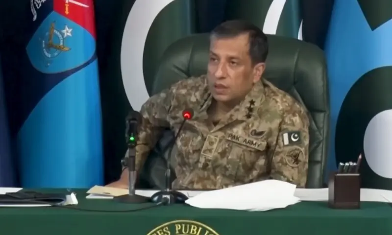 DG ISPR says Afghan Taliban facilitate cross-border attacks