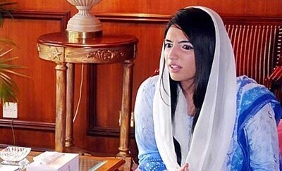 Aseefa Bhutto visits Abu Dhabi Art 2025