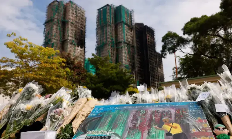 Hong Kong apartment fire toll hits 159, infant among dead