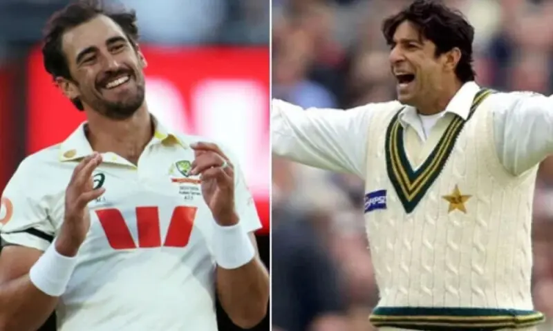 Pakistan legend Wasim Akram hails ‘incredible’ Starc after Ashes heroics