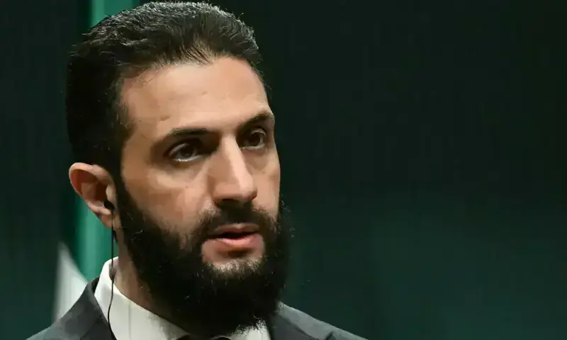 Sharaa says Israeli push for buffer zone would endanger Syria