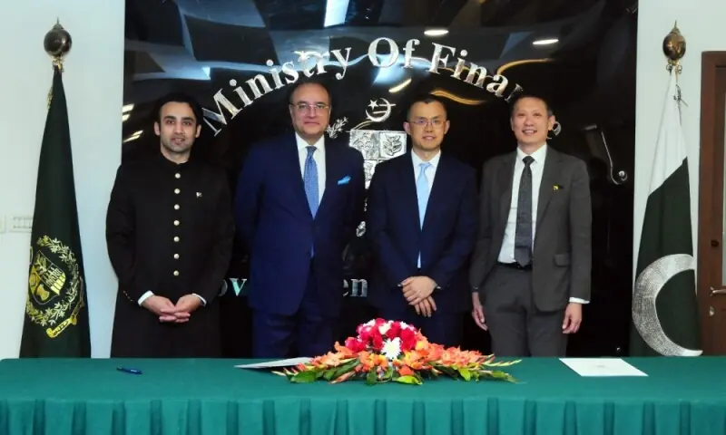 Pakistan signs MoU with Binance to explore blockchain-based innovation for sovereign assets