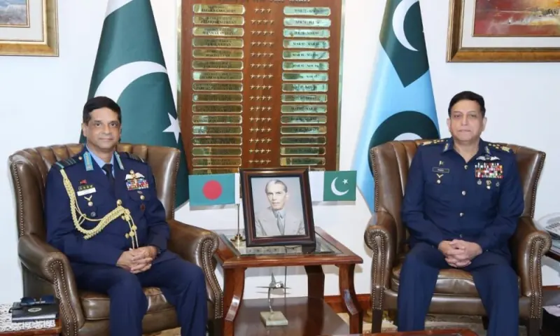 Bangladesh eyes JF-17 Thunder purchase as air force chief meets PAF chief