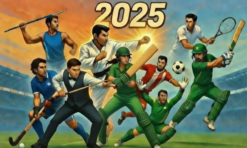 Pakistan sports in 2025: a year of milestones and missed chances