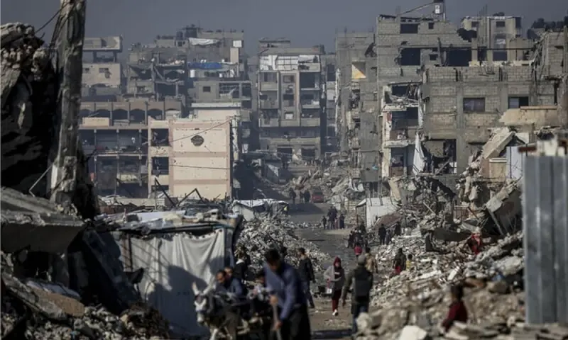 Gaza civil defence says Israeli attacks kill 7 including 4 children