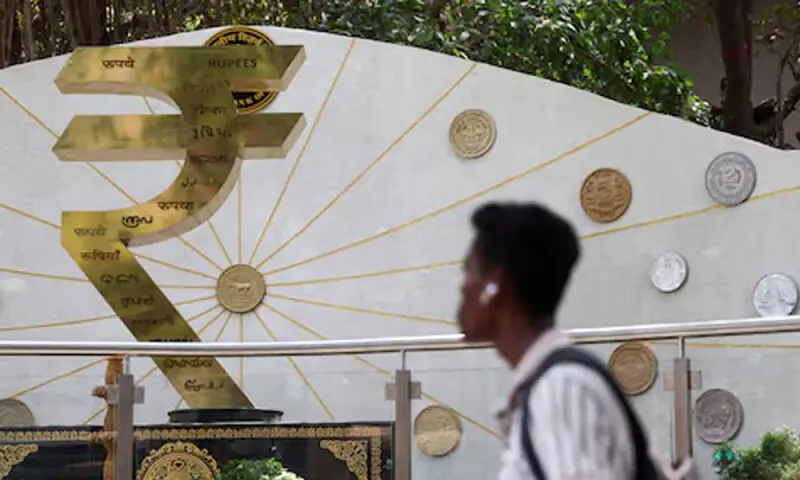 Indian rupee dragged by weak equities, hovers near record-low levels against yuan