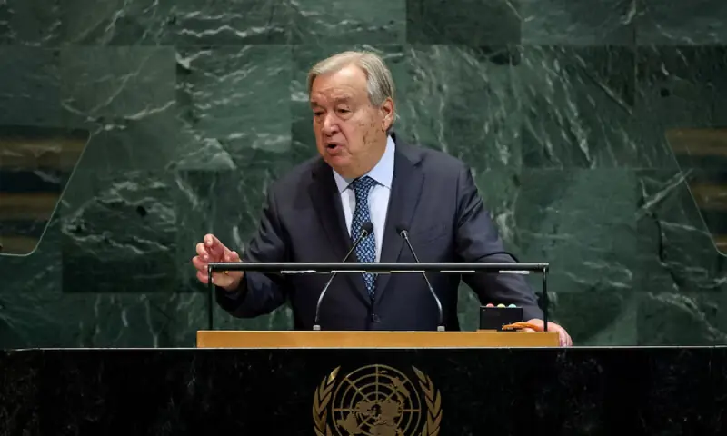 UN chief warns he could refer Israel to world court over action against UN Palestinian refugee agency