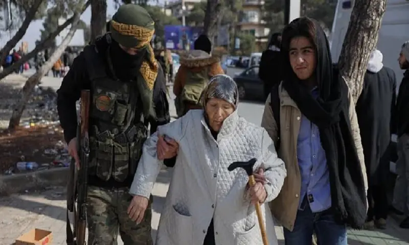 Syrians flee Kurdish-controlled area near Aleppo ahead of army deadline
