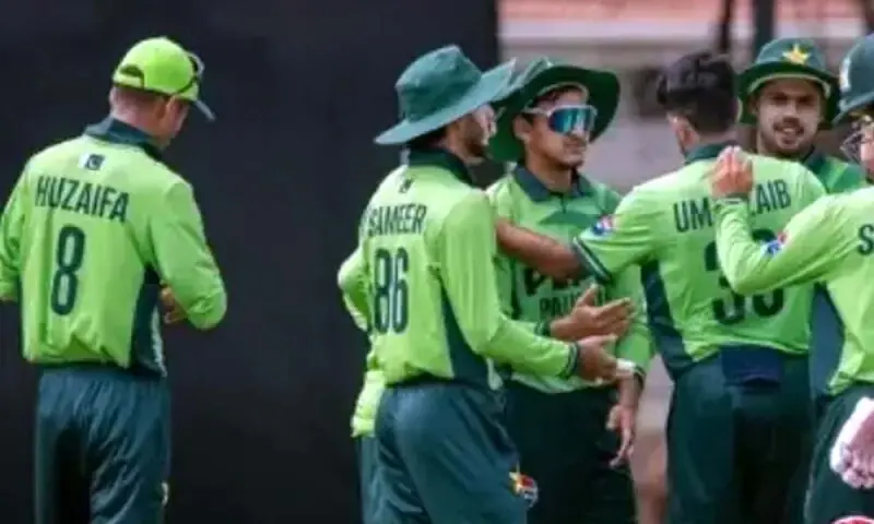 Pakistan Under-19 to face Scotland today