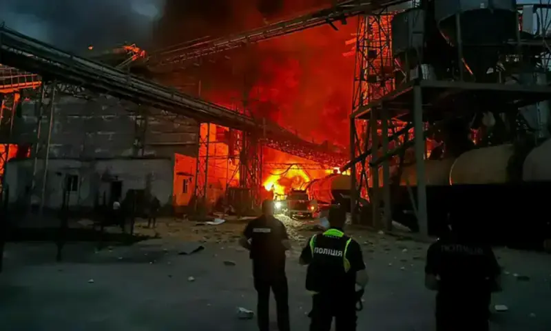 Russian attack on Odesa region damages energy, gas infrastructure, governor says