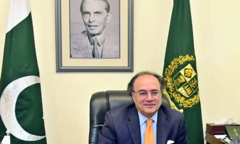 World Economic Forum sidelines: Aurangzeb discusses ties with UAE minister