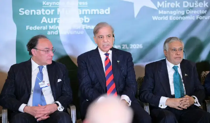 Pakistan economy stabilised, set for export-led growth: PM Shehbaz at Davos