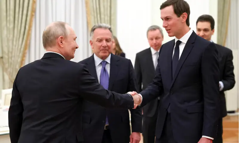 Putin agrees next steps with US envoys but Kremlin says territory is key