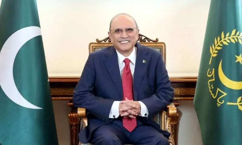 President Zardari to undertake four-day official visit to UAE from today
