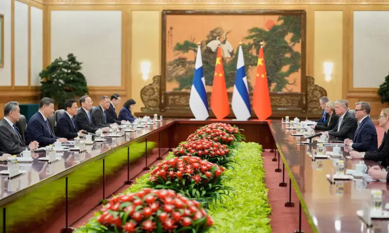 China’s Xi seeks deeper cooperation with Finland