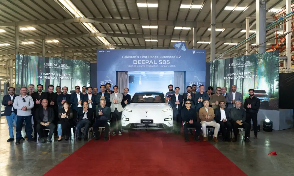 Historic milestone: Master Changan begins volume production of Pakistan’s first locally assembled range-extended electric vehicle, Deepal S05