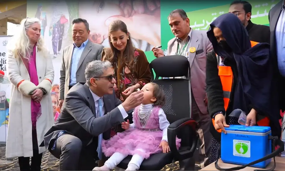 Pakistan launches 2026’s first polio campaign to protect 45m children