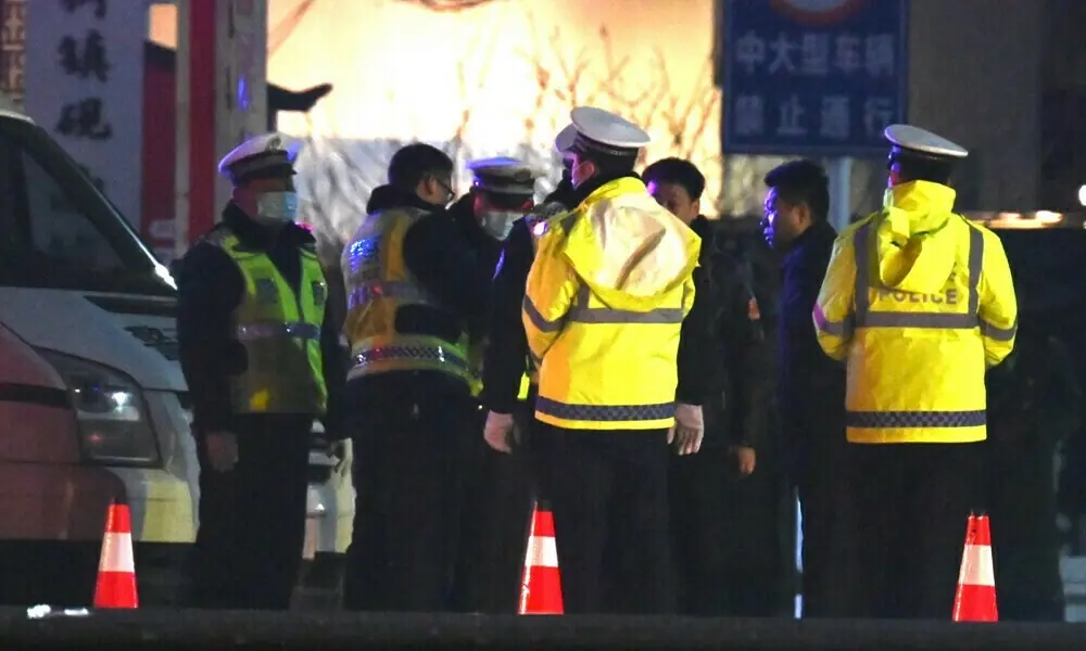 Twelve killed in China as firecracker store explosion triggers blaze